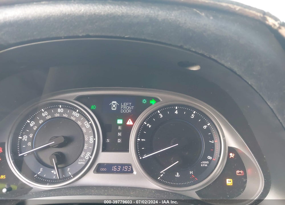 2007 LEXUS IS 250 VIN: JTHBK262075031994