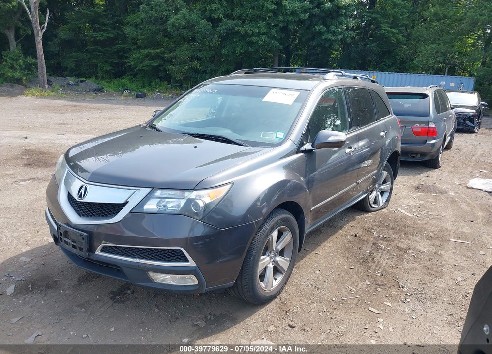 2012 ACURA MDX VIN: 2HNYD2H22CH532885