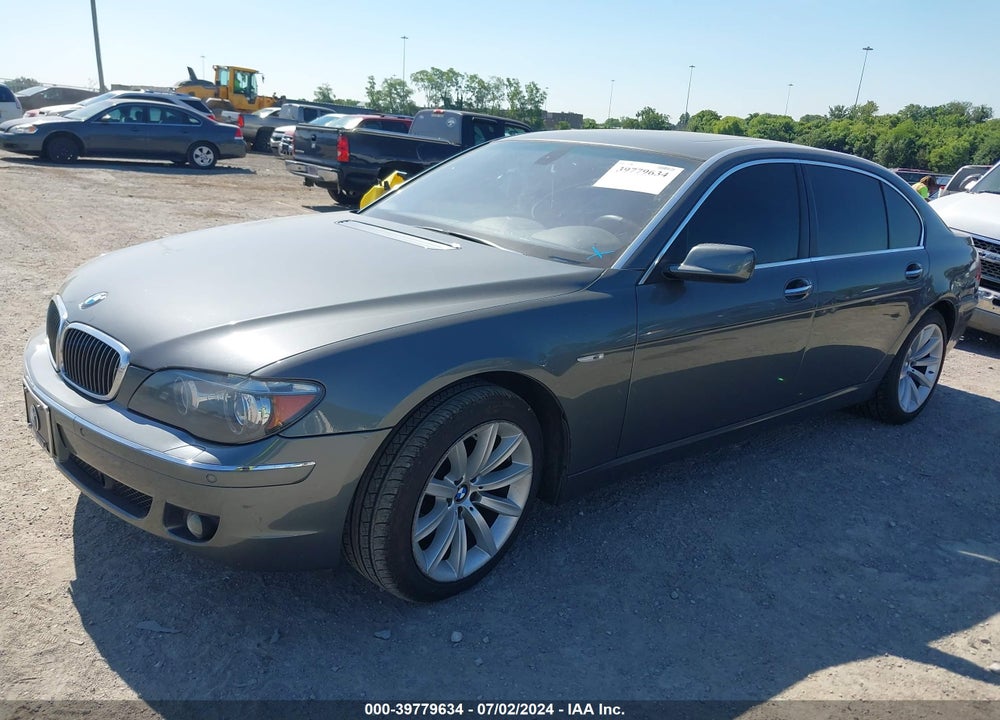 2007 BMW 750LI VIN: WBAHN83577DT69450