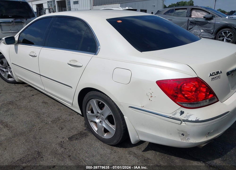 2008 ACURA RL 3.5 VIN: JH4KB16678C002552