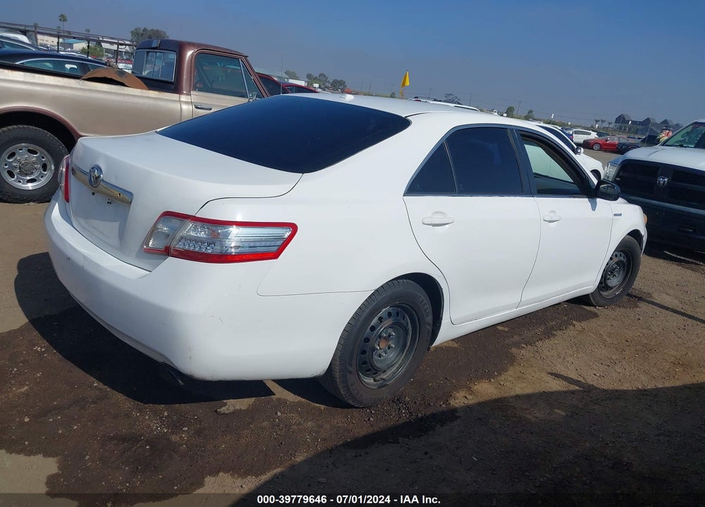 2011 TOYOTA CAMRY HYBRID VIN: 4T1BB3EK7BU134395