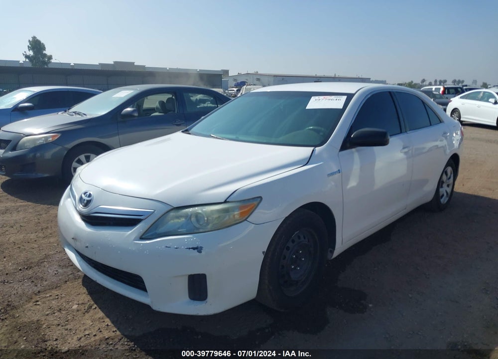 2011 TOYOTA CAMRY HYBRID VIN: 4T1BB3EK7BU134395