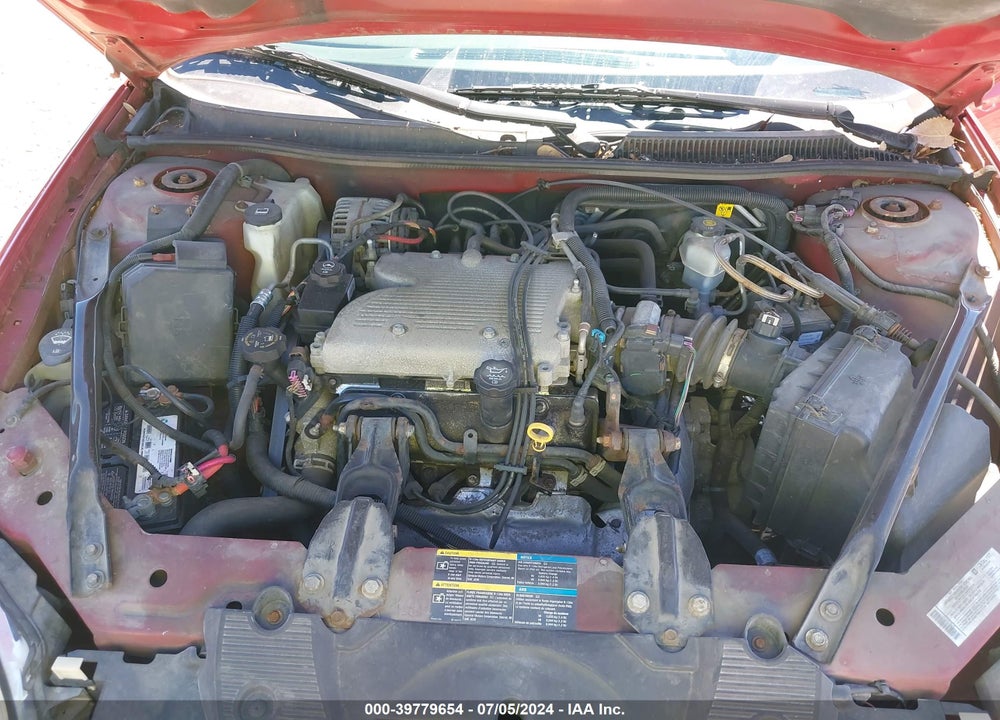 2007 CHEVROLET MONTE CARLO LT VIN: 2G1WK16K479397644