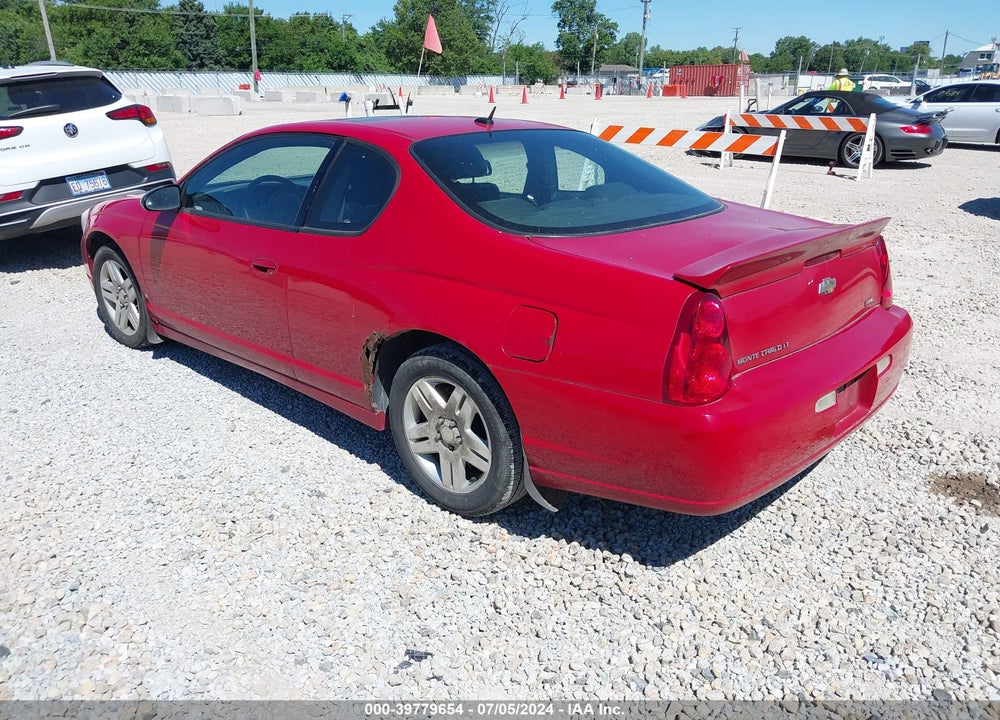 2007 CHEVROLET MONTE CARLO LT VIN: 2G1WK16K479397644