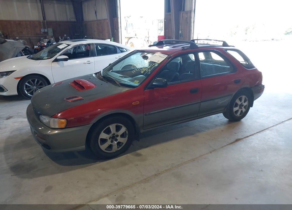 1999 SUBARU IMPREZA OUTBACK SPORT VIN: JF1GF4853XH808431