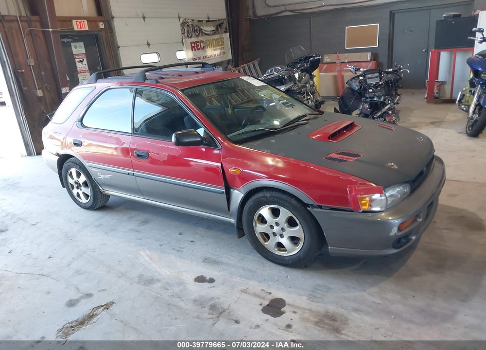 1999 SUBARU IMPREZA OUTBACK SPORT VIN: JF1GF4853XH808431