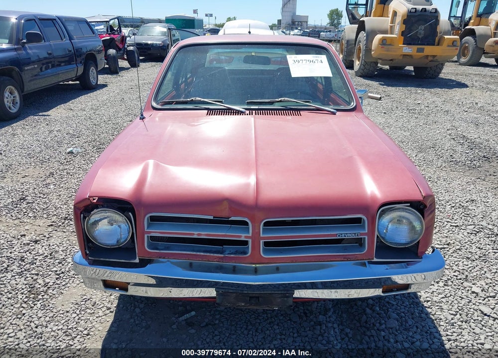 1977 CHEVROLET CHEVETTE VIN: 1B08E7Y100358