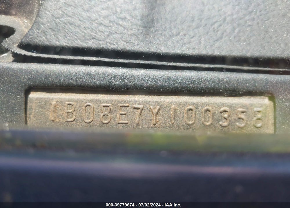 1977 CHEVROLET CHEVETTE VIN: 1B08E7Y100358