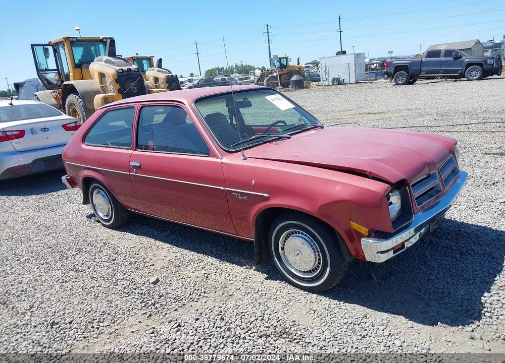 1977 CHEVROLET CHEVETTE VIN: 1B08E7Y100358