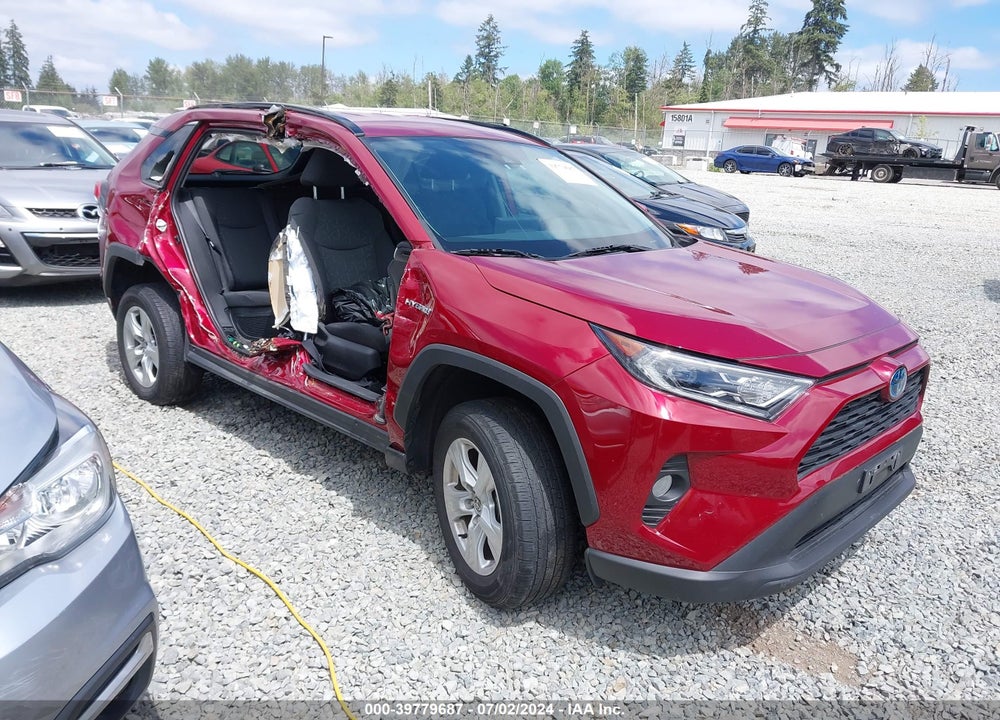 2021 TOYOTA RAV4 HYBRID XLE VIN: 4T3RWRFV7MU021121