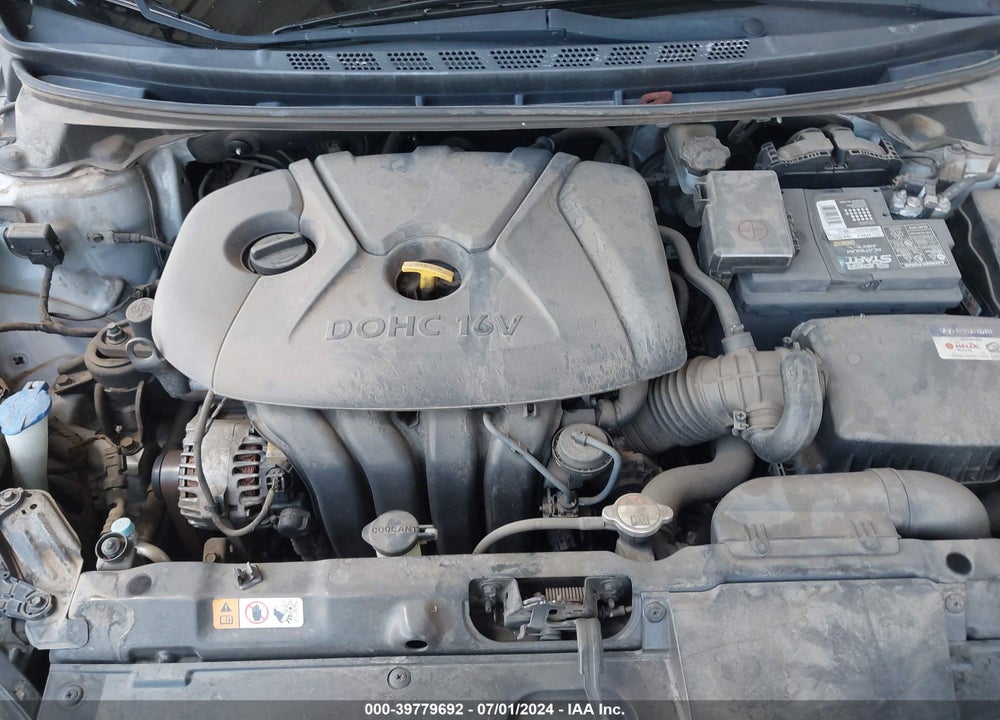 2013 HYUNDAI ELANTRA GLS VIN: KMHDH4AE4DU605323