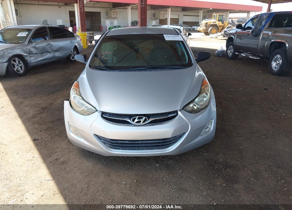 2013 HYUNDAI ELANTRA GLS VIN: KMHDH4AE4DU605323