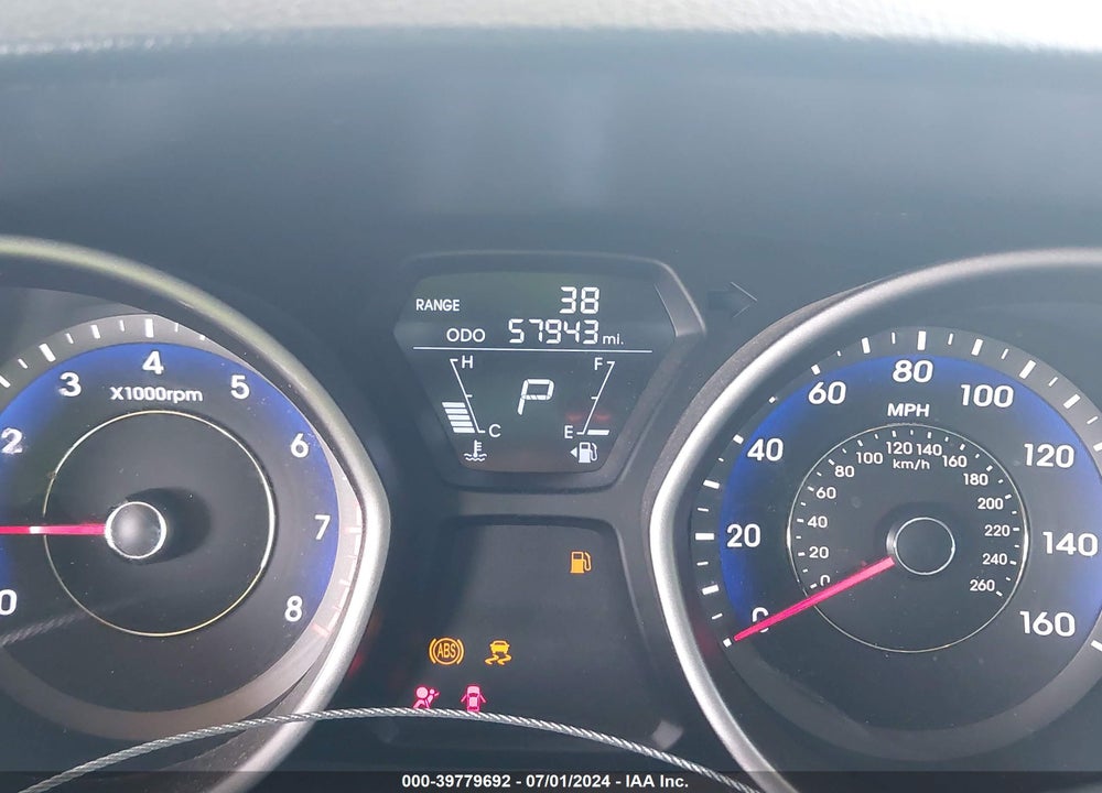 2013 HYUNDAI ELANTRA GLS VIN: KMHDH4AE4DU605323