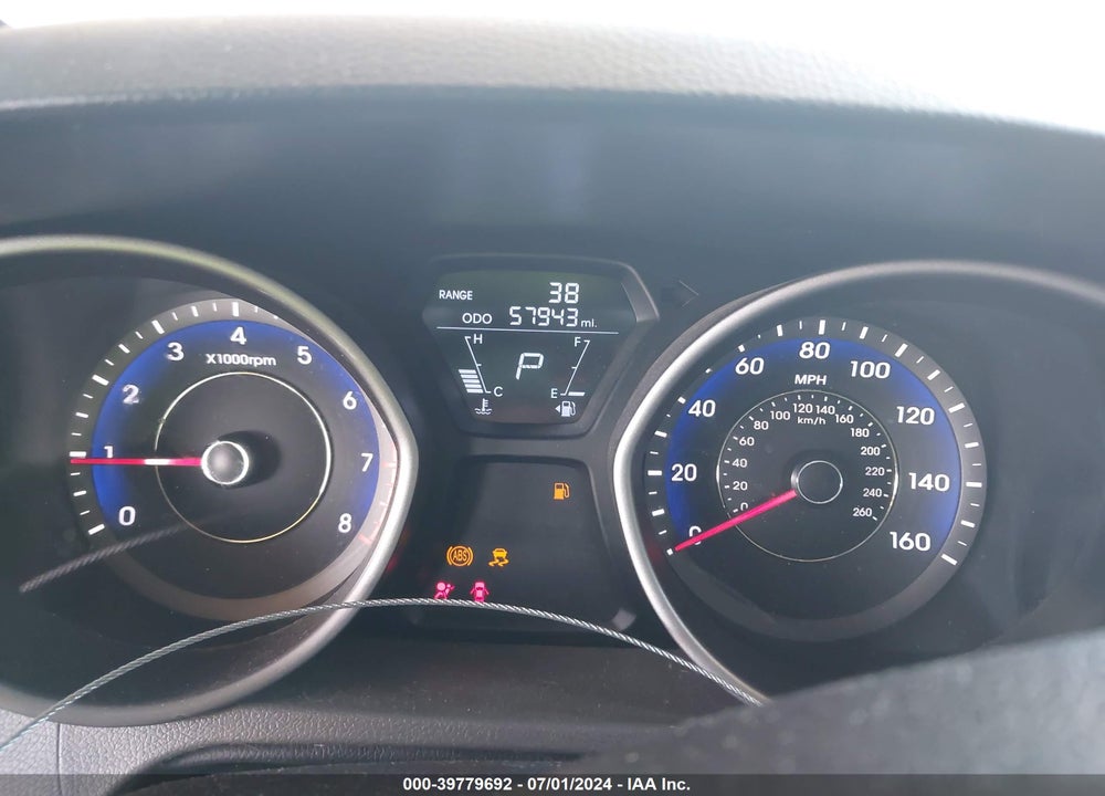 2013 HYUNDAI ELANTRA GLS VIN: KMHDH4AE4DU605323