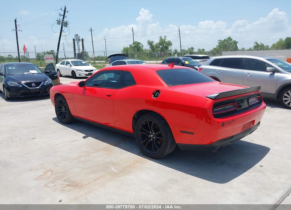 2017 DODGE CHALLENGER R/T VIN: 2C3CDZBTXHH651502