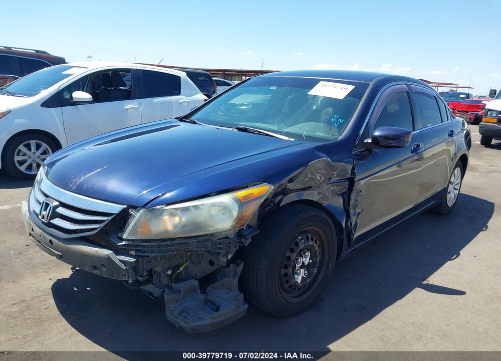 2012 HONDA ACCORD 2.4 LX VIN: 1HGCP2F32CA007747