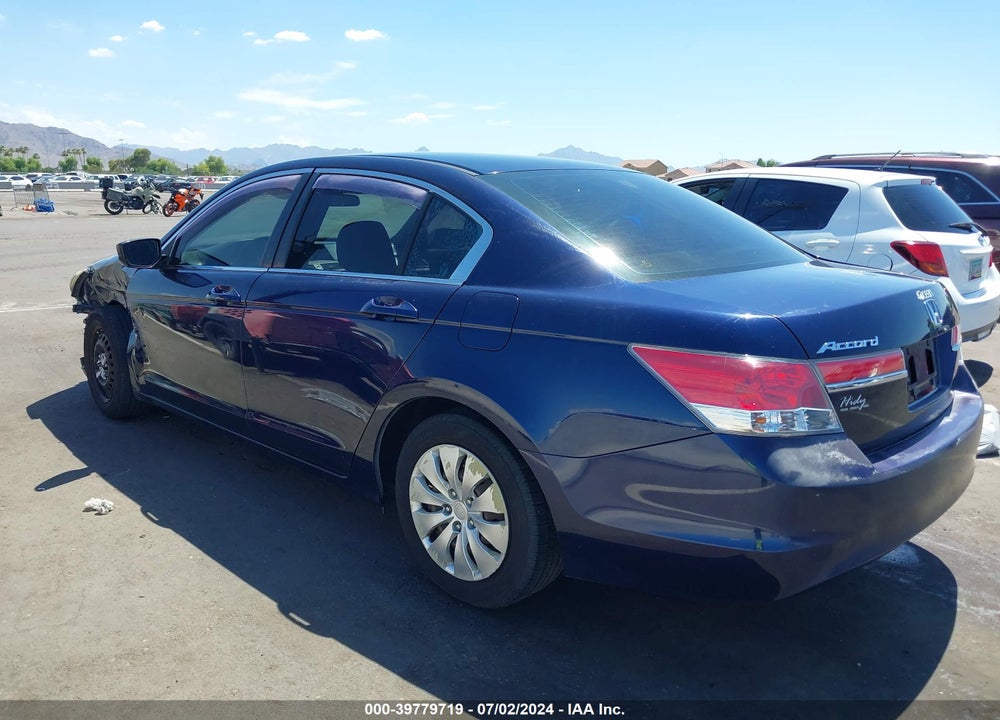 2012 HONDA ACCORD 2.4 LX VIN: 1HGCP2F32CA007747