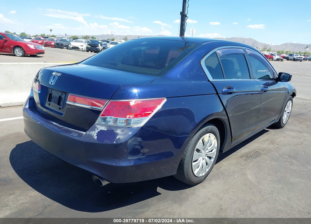 2012 HONDA ACCORD 2.4 LX VIN: 1HGCP2F32CA007747