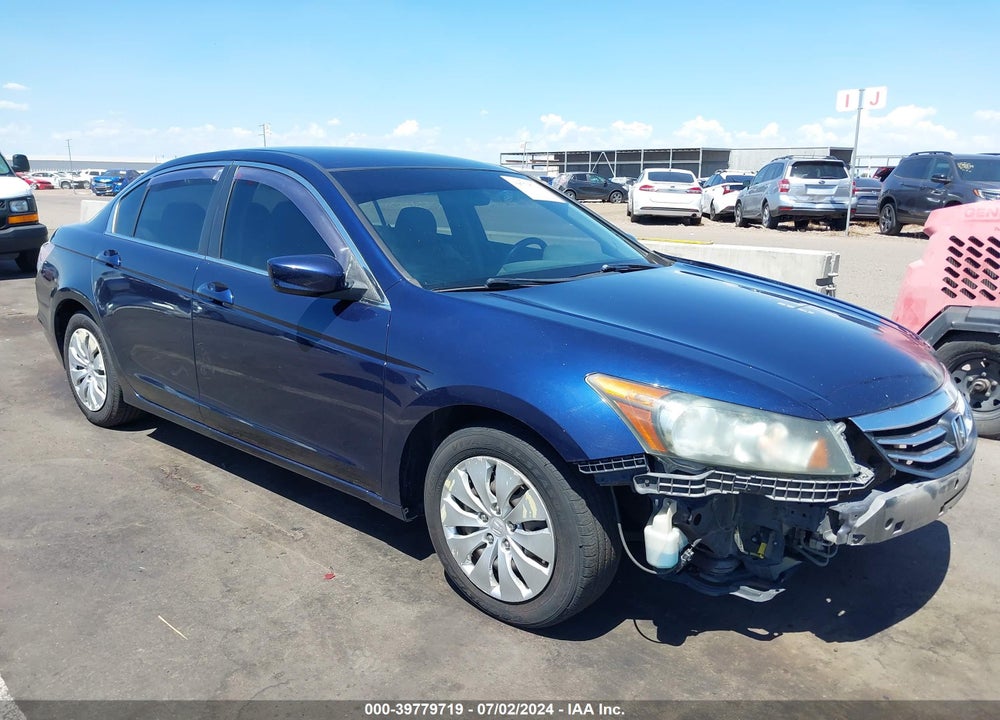 2012 HONDA ACCORD 2.4 LX VIN: 1HGCP2F32CA007747