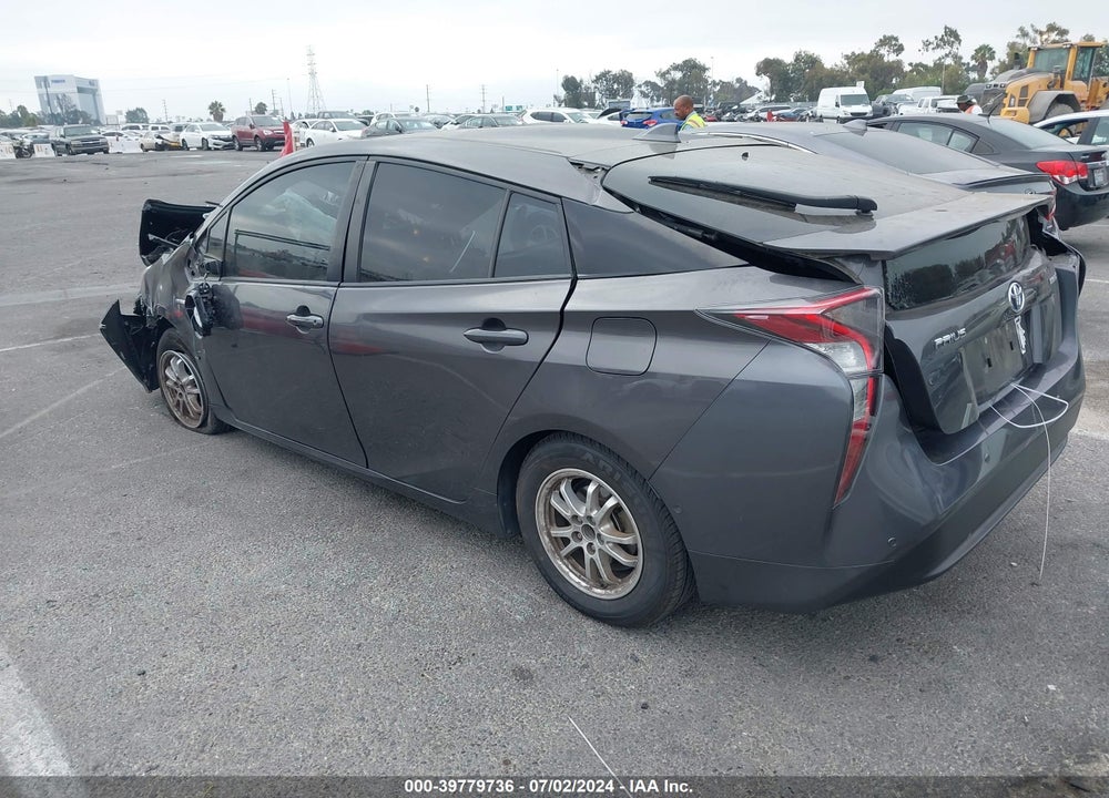 2018 TOYOTA PRIUS TWO VIN: JTDKBRFU7J3596337