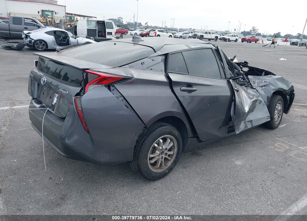 2018 TOYOTA PRIUS TWO VIN: JTDKBRFU7J3596337