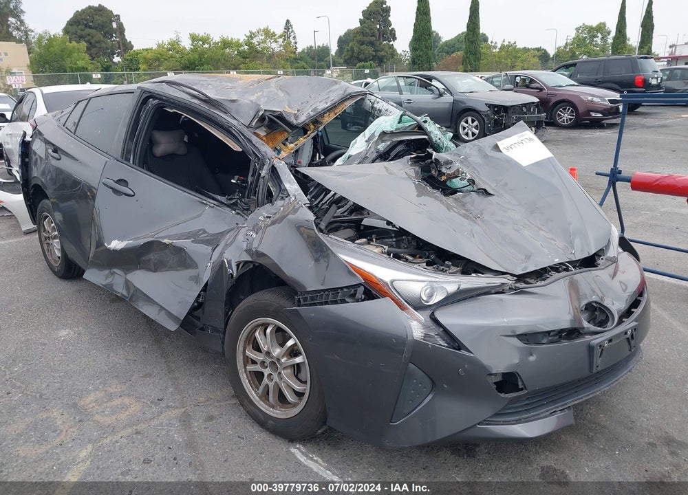 2018 TOYOTA PRIUS TWO VIN: JTDKBRFU7J3596337