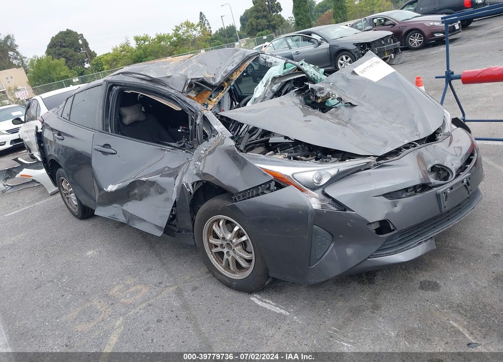 2018 TOYOTA PRIUS TWO VIN: JTDKBRFU7J3596337