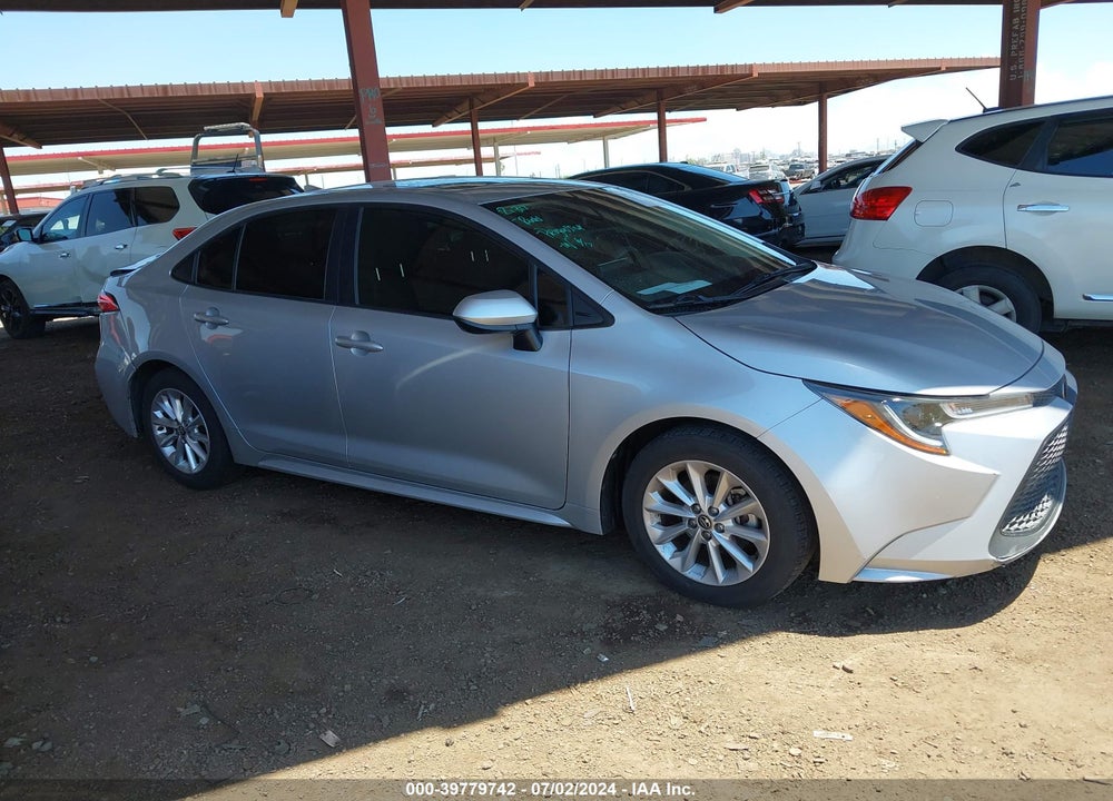 2022 TOYOTA COROLLA LE VIN: JTDHPMAE3NJ196260