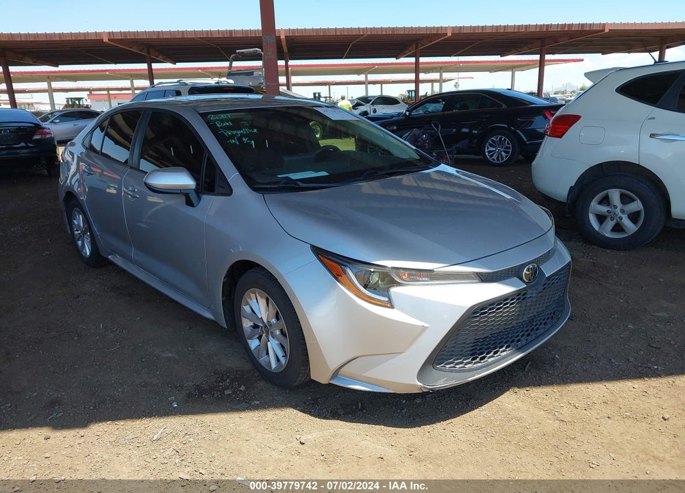 2022 TOYOTA COROLLA LE VIN: JTDHPMAE3NJ196260