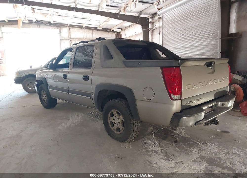 2004 CHEVROLET AVALANCHE 1500 VIN: 3GNEC12T64G145529