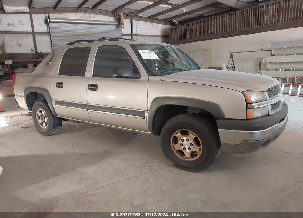 2004 CHEVROLET AVALANCHE 1500 VIN: 3GNEC12T64G145529