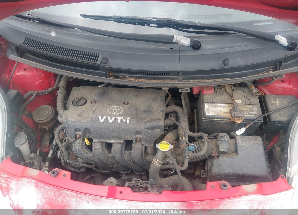 2007 TOYOTA YARIS VIN: JTDJT923075135631