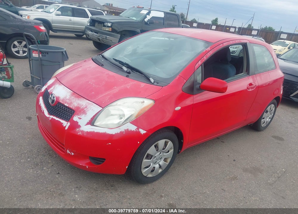 2007 TOYOTA YARIS VIN: JTDJT923075135631