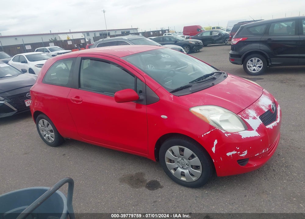 2007 TOYOTA YARIS VIN: JTDJT923075135631