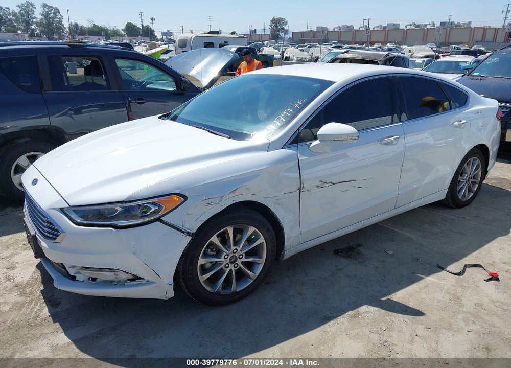 2017 FORD FUSION SE VIN: 3FA6P0HD4HR215430