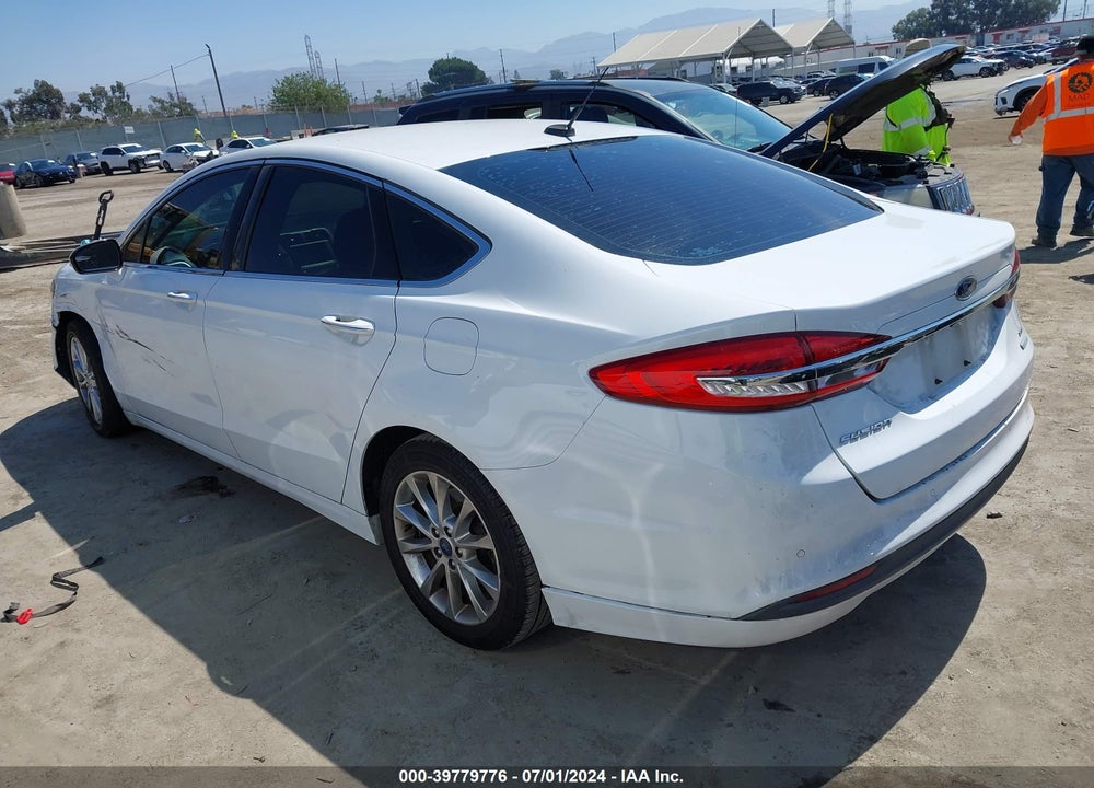 2017 FORD FUSION SE VIN: 3FA6P0HD4HR215430