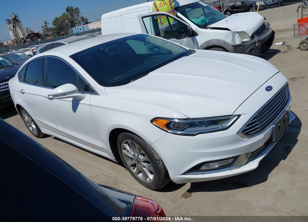 2017 FORD FUSION SE VIN: 3FA6P0HD4HR215430