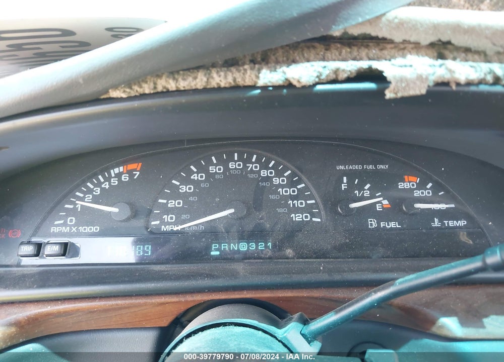 1998 OLDSMOBILE EIGHTY-EIGHT VIN: 1G3HN52K9W4812656