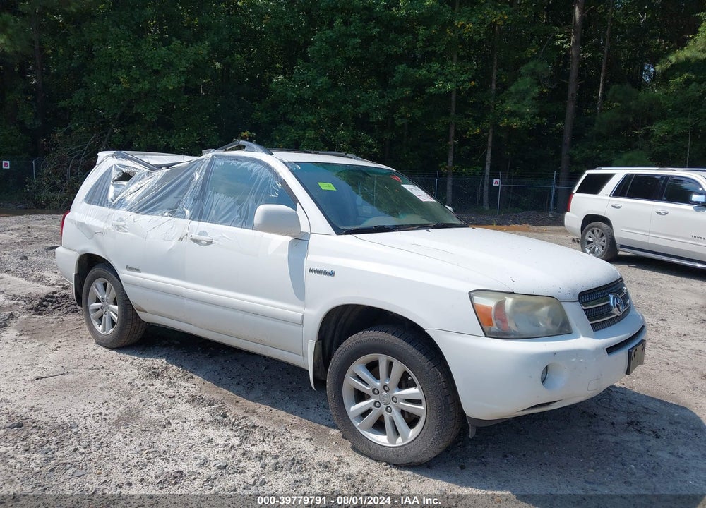 2007 TOYOTA HIGHLANDER HYBRID LIMITED V6 VIN: JTEGW21A270017680