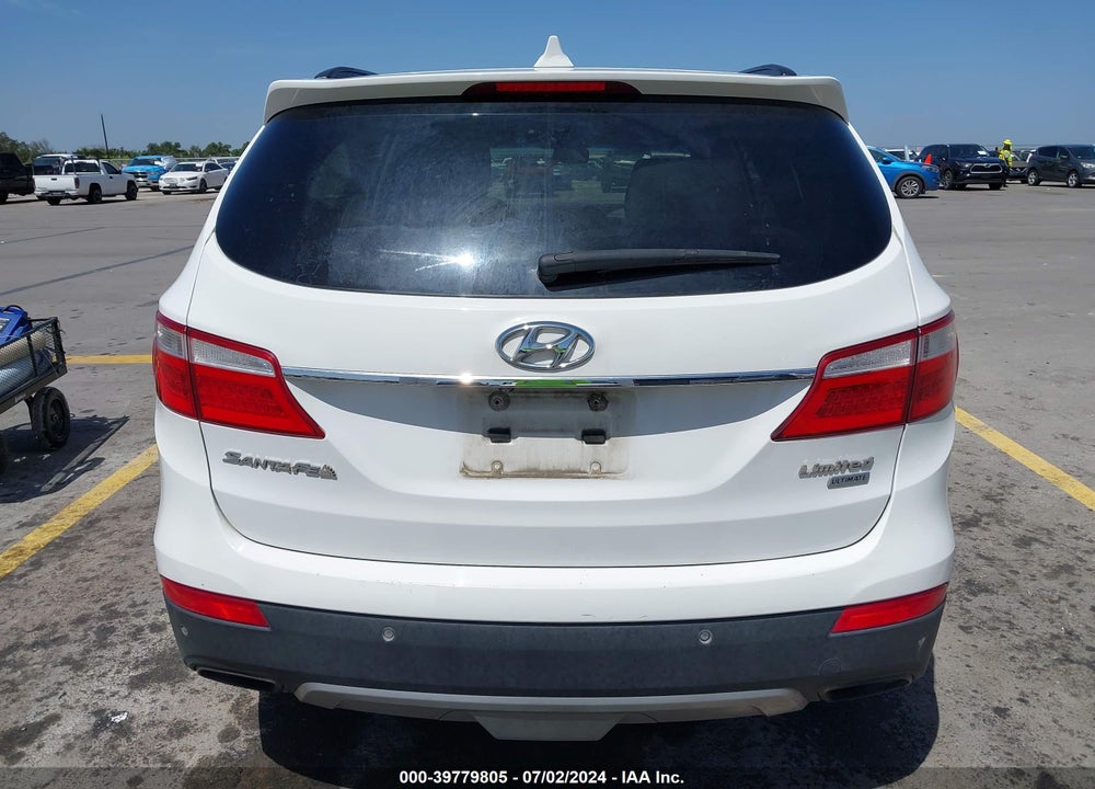2016 HYUNDAI SANTA FE LIMITED VIN: KM8SR4HF4GU143417