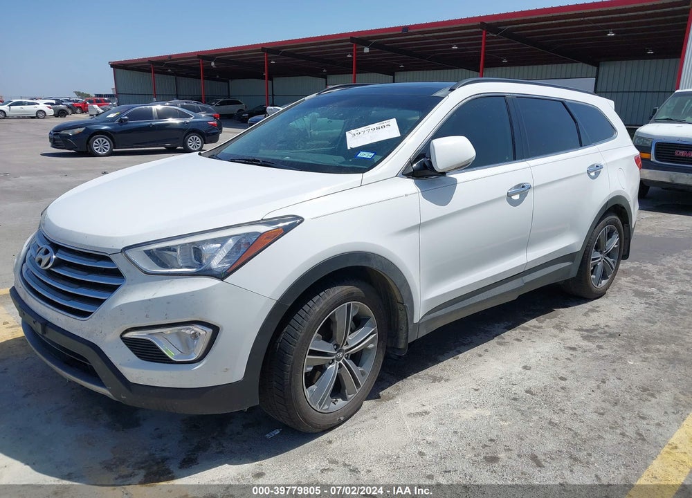 2016 HYUNDAI SANTA FE LIMITED VIN: KM8SR4HF4GU143417