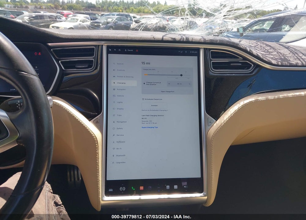 2015 TESLA MODEL S 70D/85D/P85D VIN: 5YJSA1H2XFFP71450