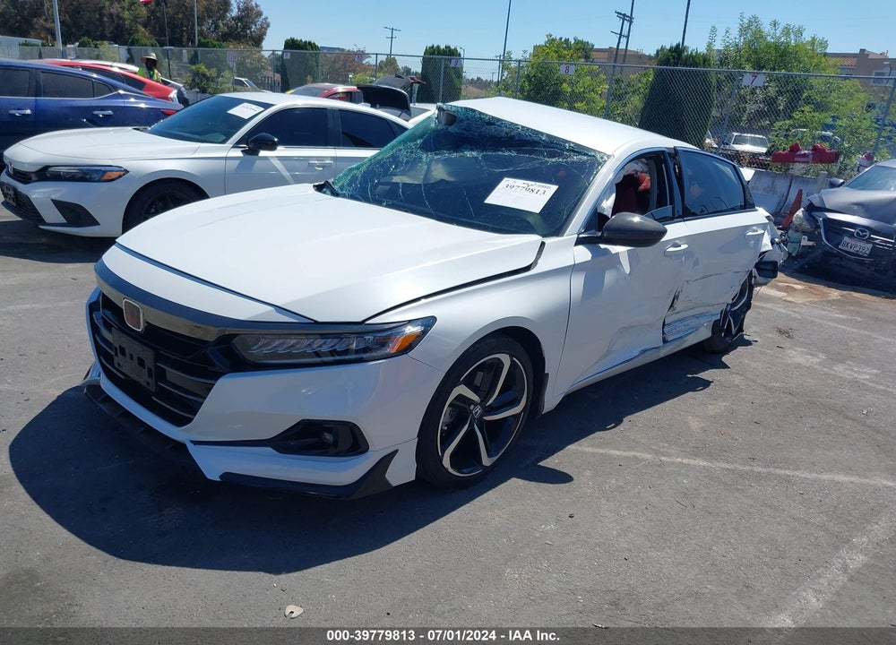 2022 HONDA ACCORD SPORT SPECIAL EDITION VIN: 1HGCV1F4XNA109681