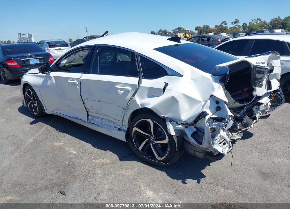 2022 HONDA ACCORD SPORT SPECIAL EDITION VIN: 1HGCV1F4XNA109681