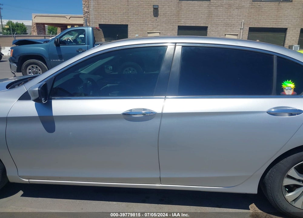2013 HONDA ACCORD LX VIN: 1HGCR2F37DA001678