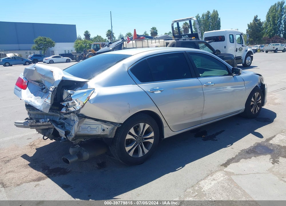2013 HONDA ACCORD LX VIN: 1HGCR2F37DA001678