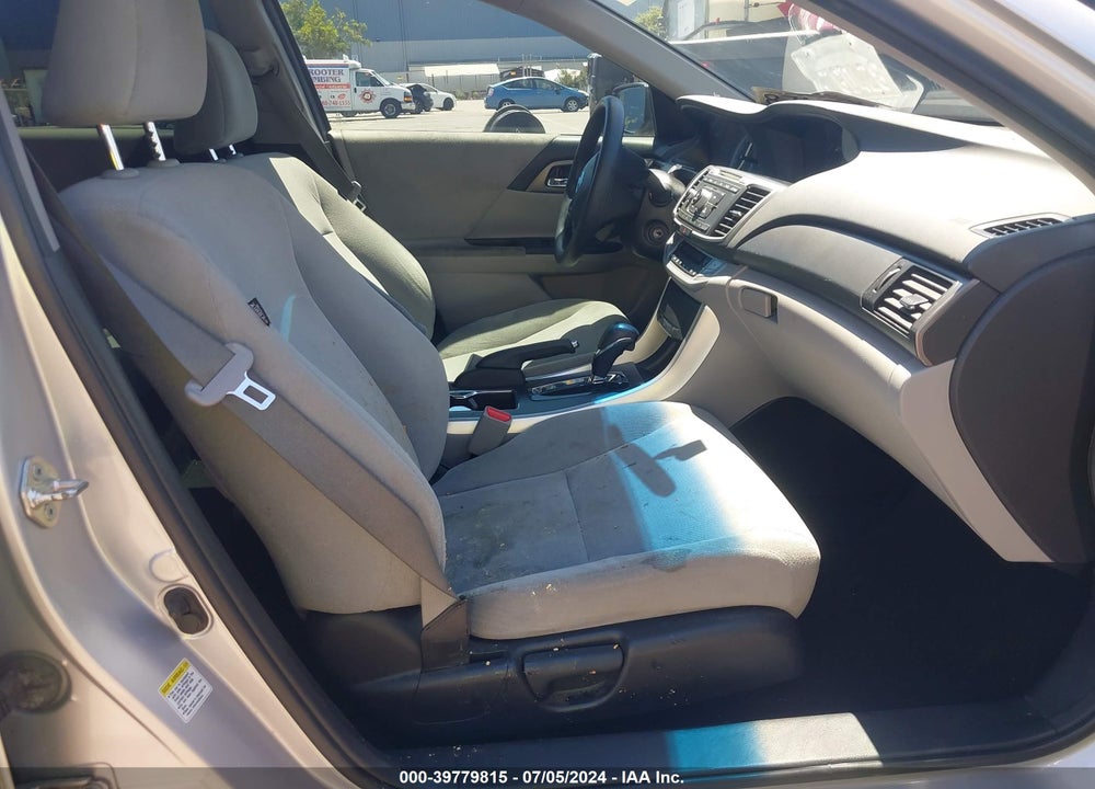 2013 HONDA ACCORD LX VIN: 1HGCR2F37DA001678