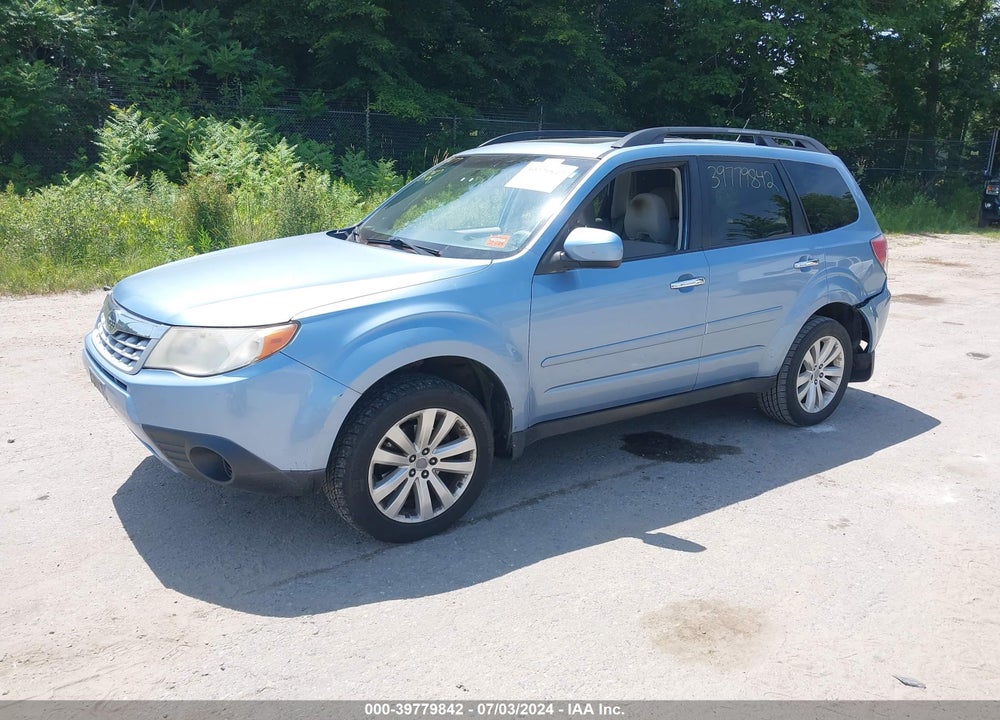 2011 SUBARU FORESTER 2.5X PREMIUM VIN: JF2SHADC1BH731943