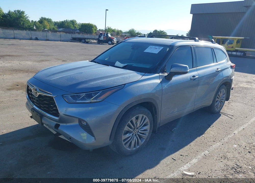 2022 TOYOTA HIGHLANDER PLATINUM VIN: 5TDFZRBH2NS196034