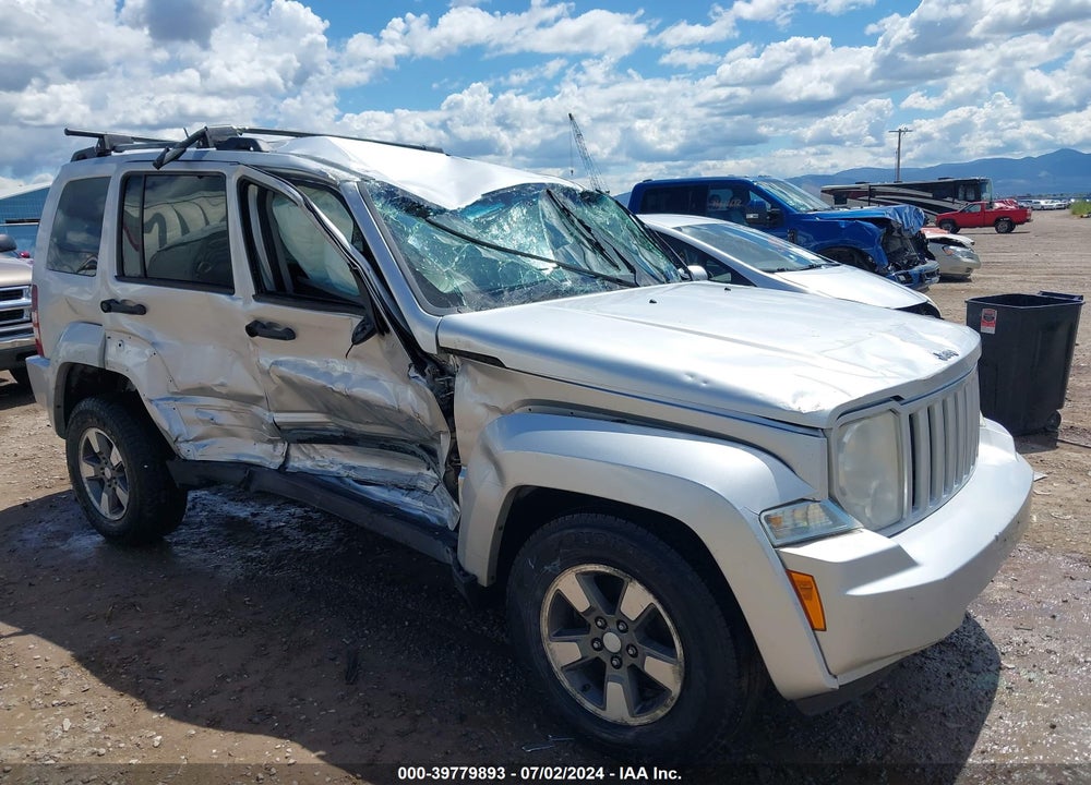 2008 JEEP LIBERTY SPORT VIN: 1J8GN28KX8W168005